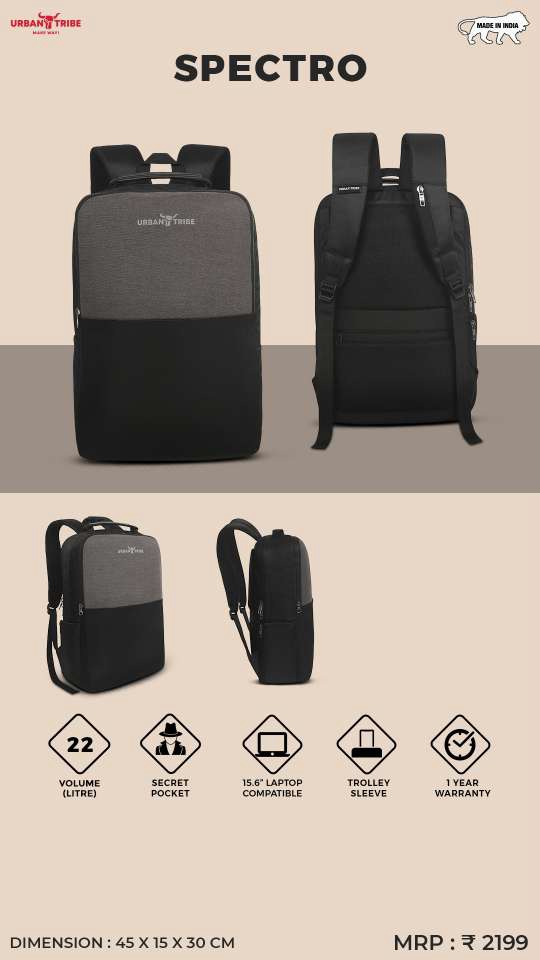 Urban Tribe Spectro Laptop Backpack